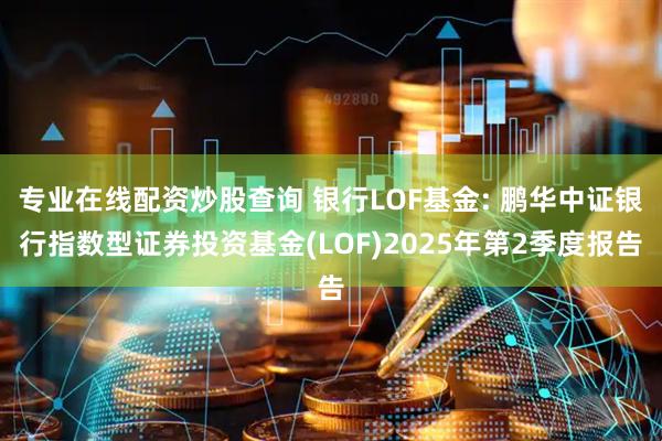 专业在线配资炒股查询 银行LOF基金: 鹏华中证银行指数型证券投资基金(LOF)2025年第2季度报告
